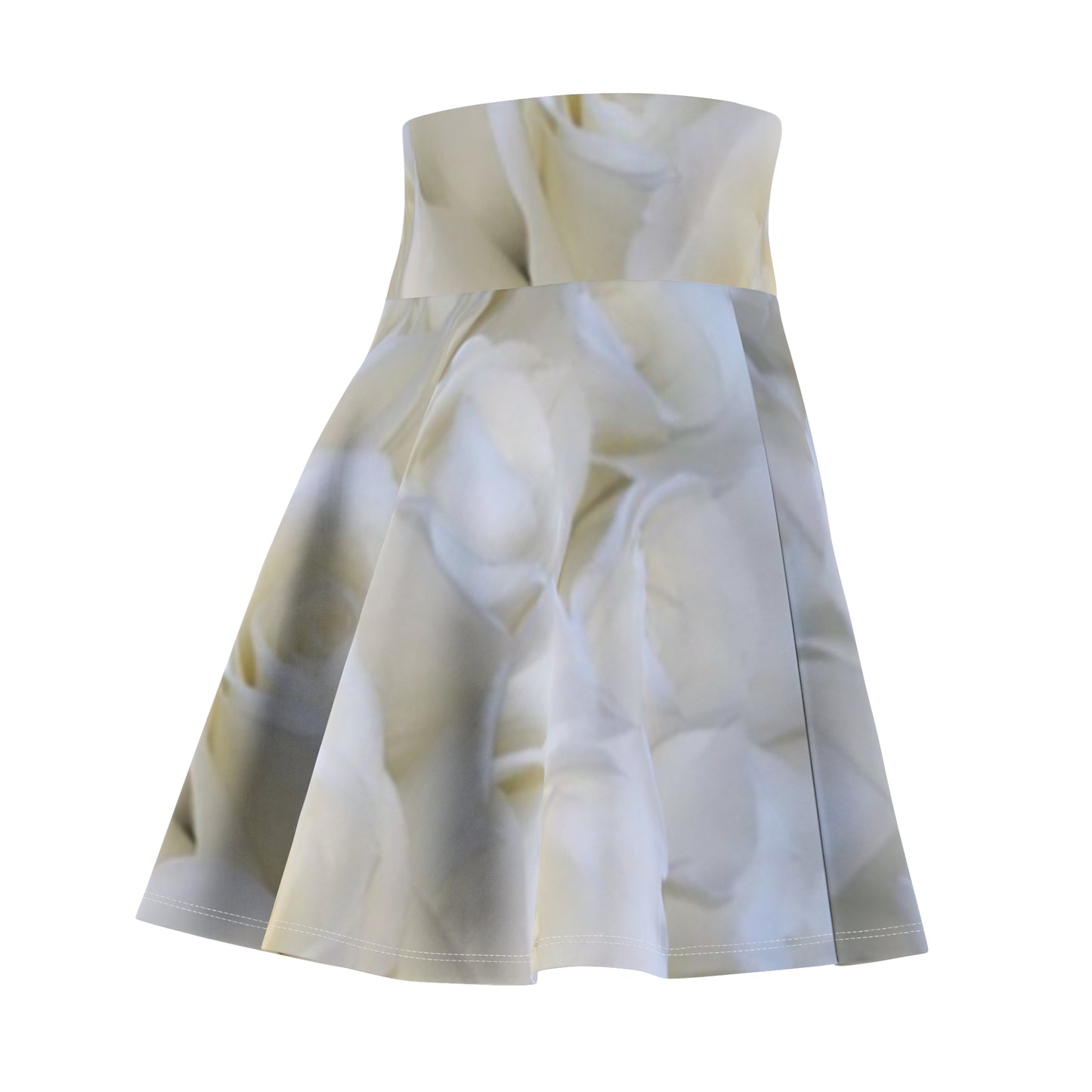White Roses Skater Skirt