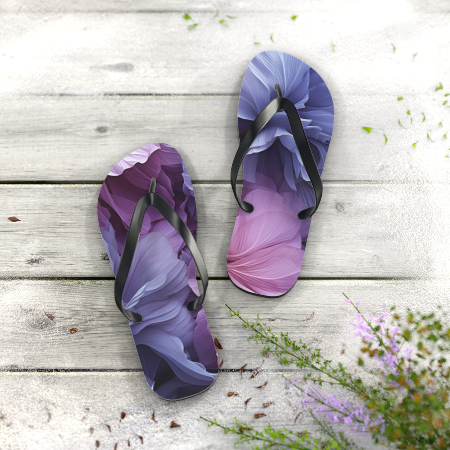 Floral Flow Flip Flops