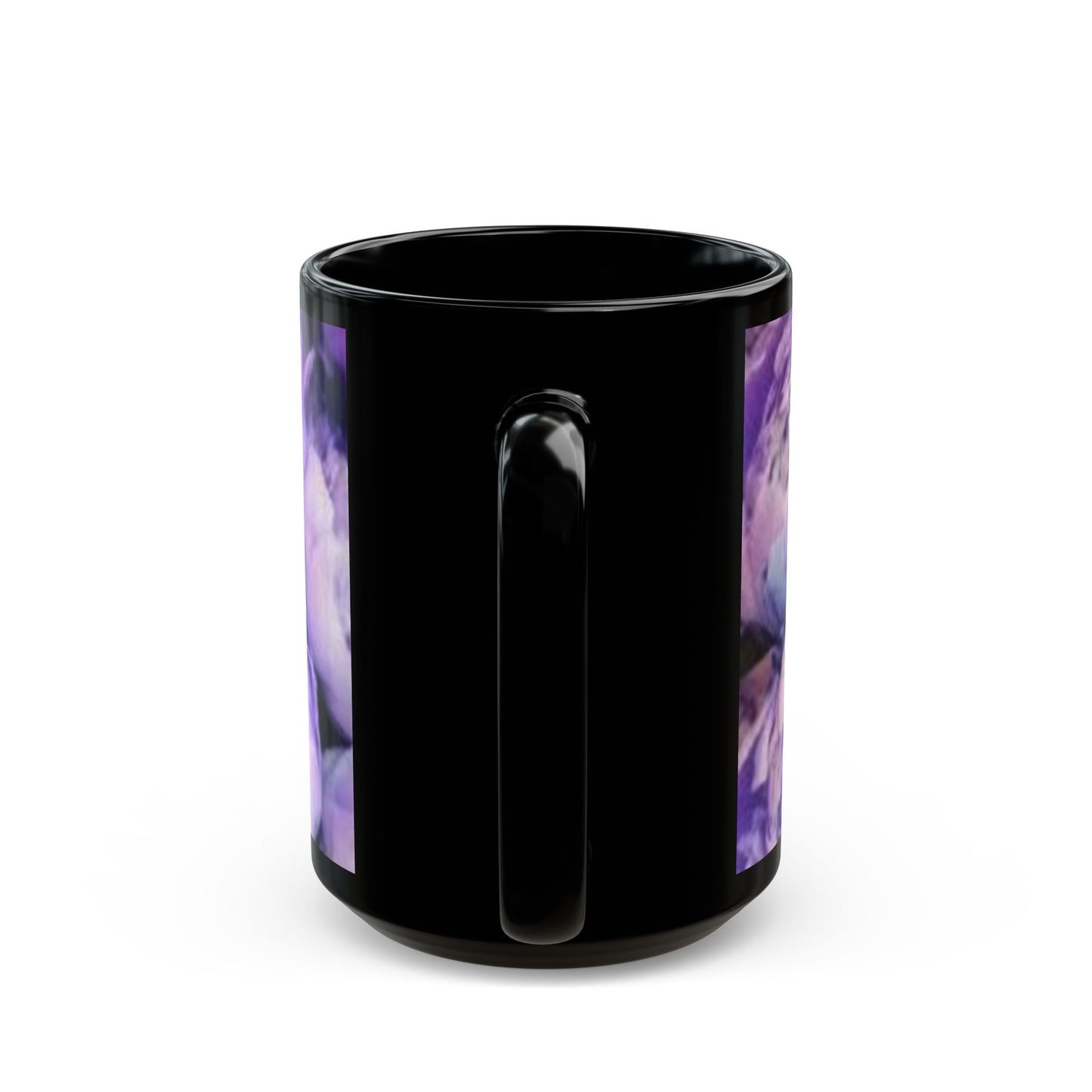 Purple Peony Floral Design Mug – Elegant Mug for Gifting