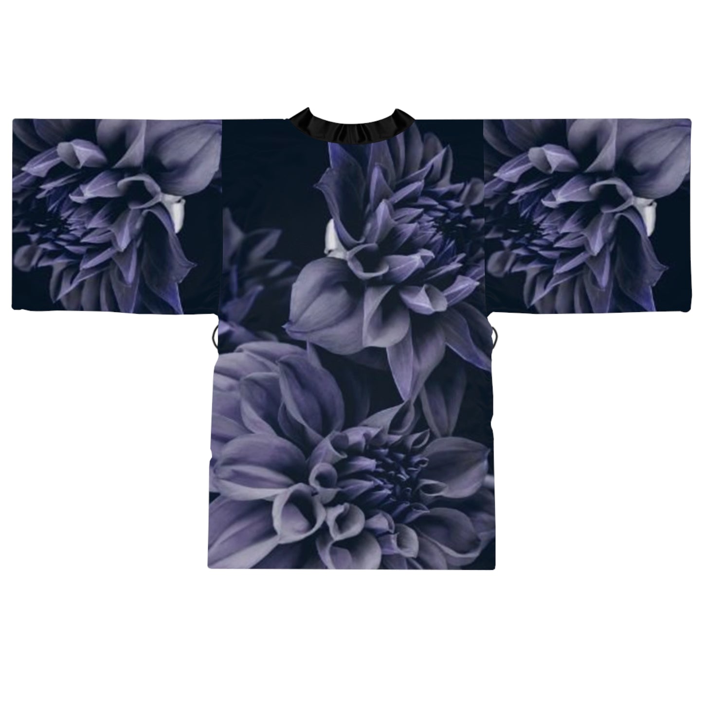 Blue Dahlia Kimono Robe