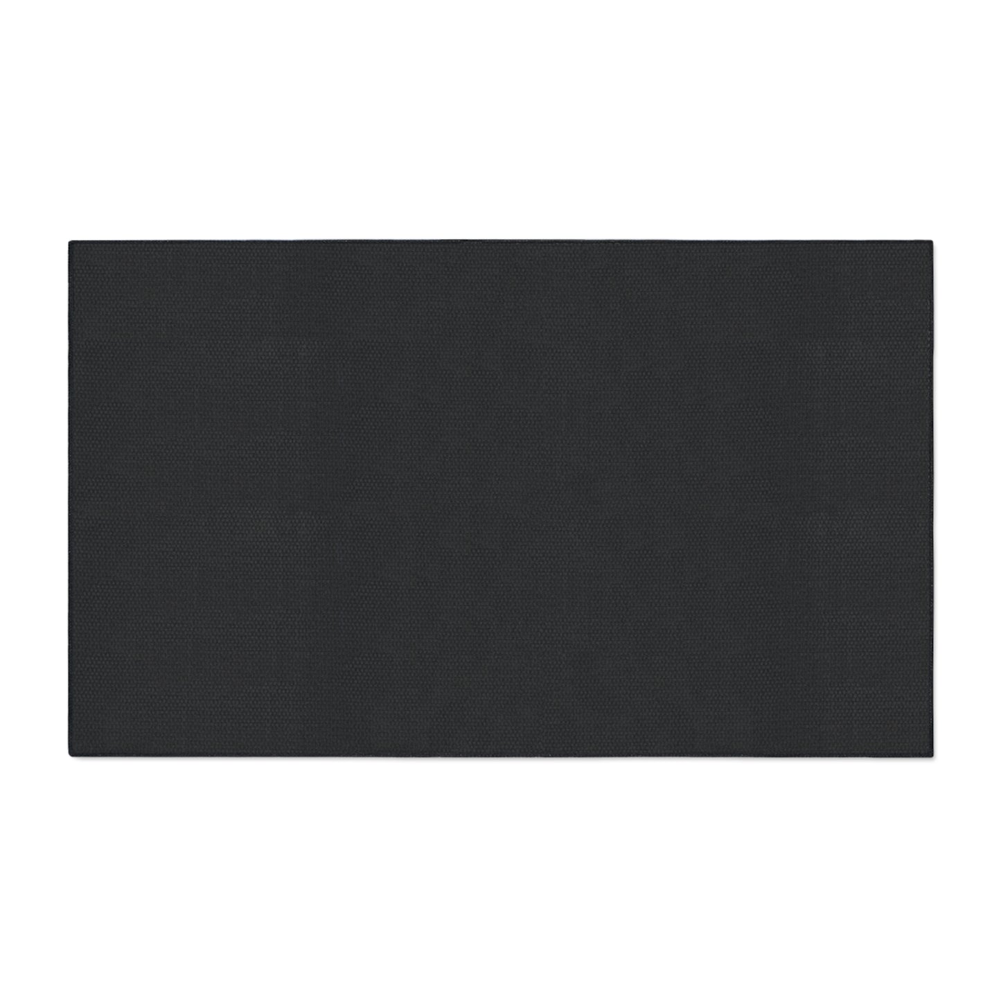 Black & White Floral Heavy Duty Floor Mat