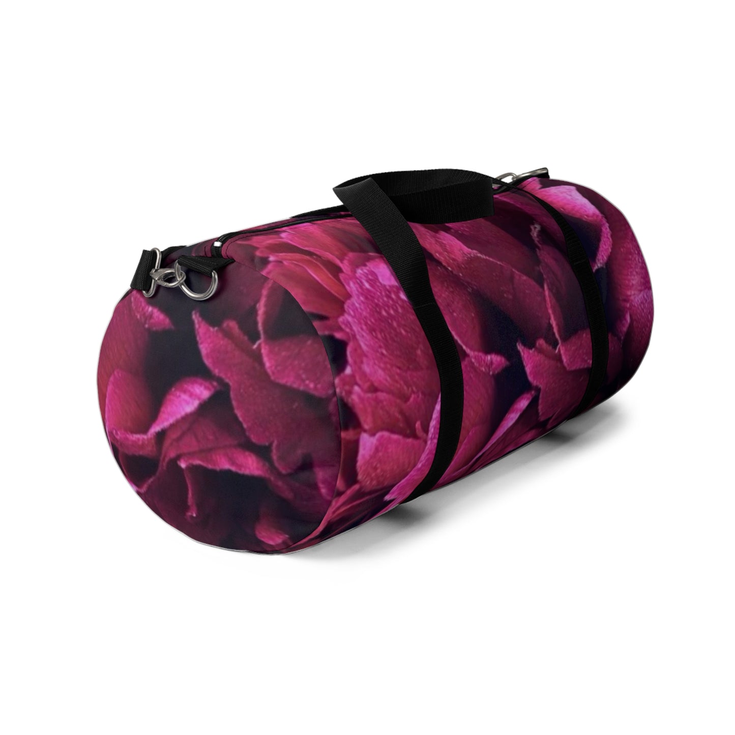 Magenta Floral Duffel Bag for Gym