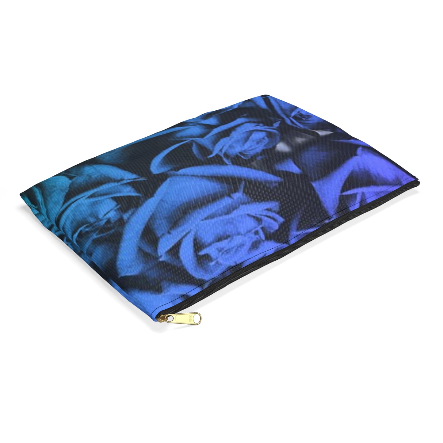 Blue Roses Accessory Pouch