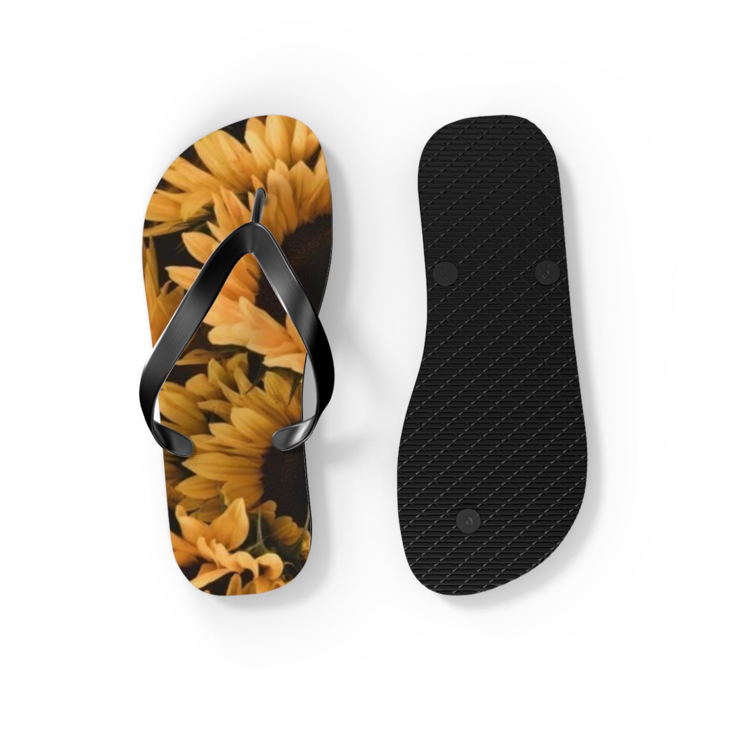 Sunflower Flip Flops