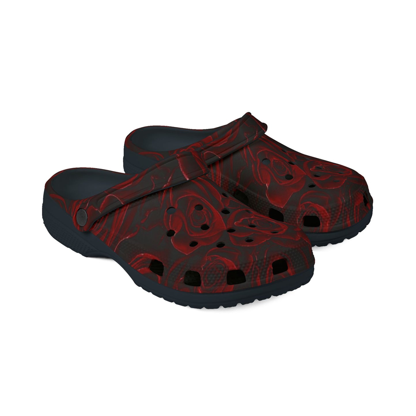 Red Roses Foam Shoes