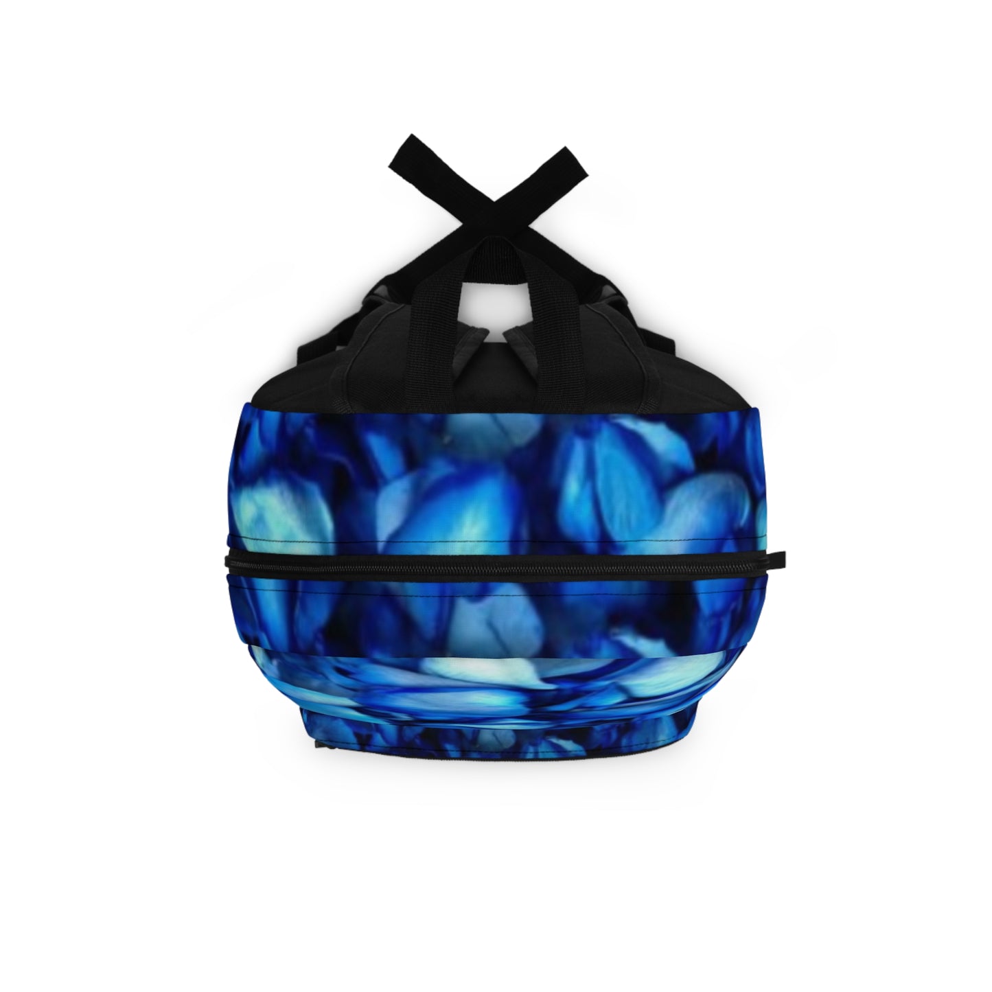 Blue Petals Floral Backpack for Travel