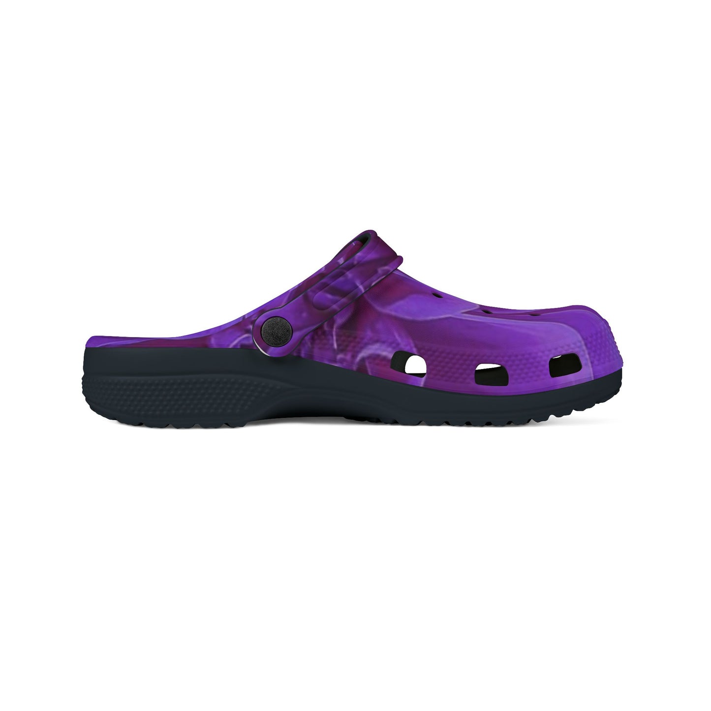 Purple Dahlia Foam Shoes
