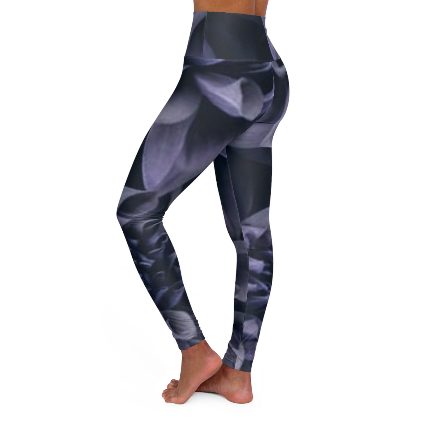 Blue Dahlia Exercise Leggings