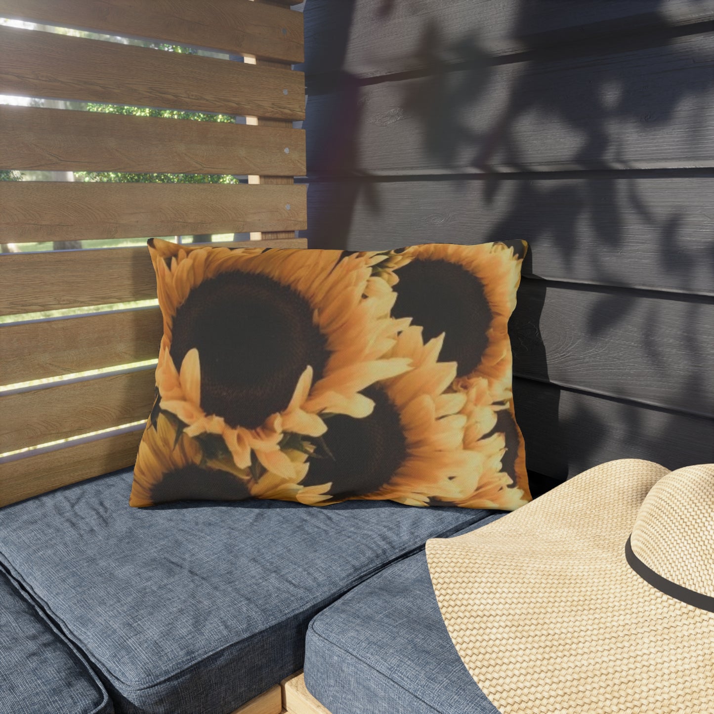 Sunflower Outdoor Pillow