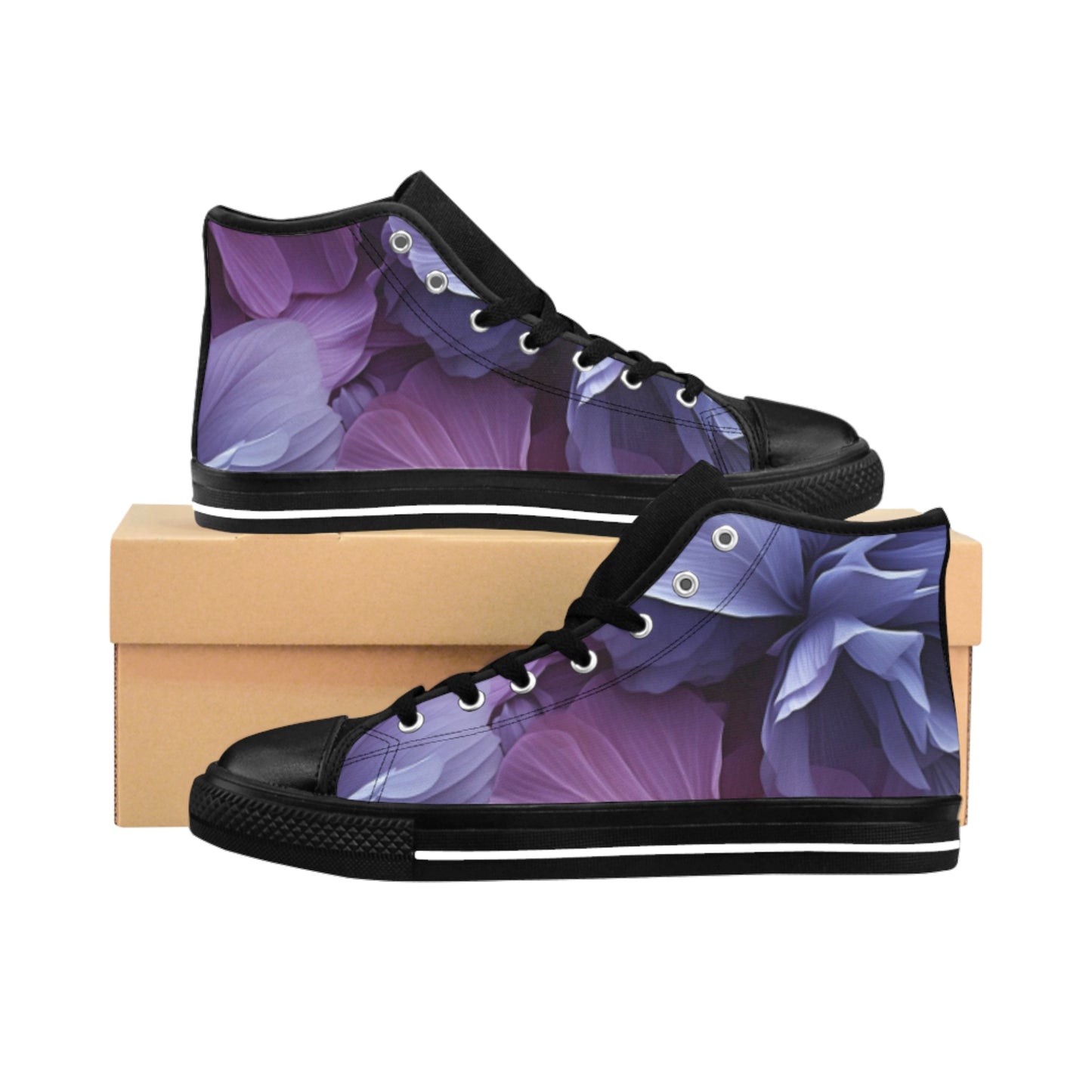Floral Flow High Top Sneakers