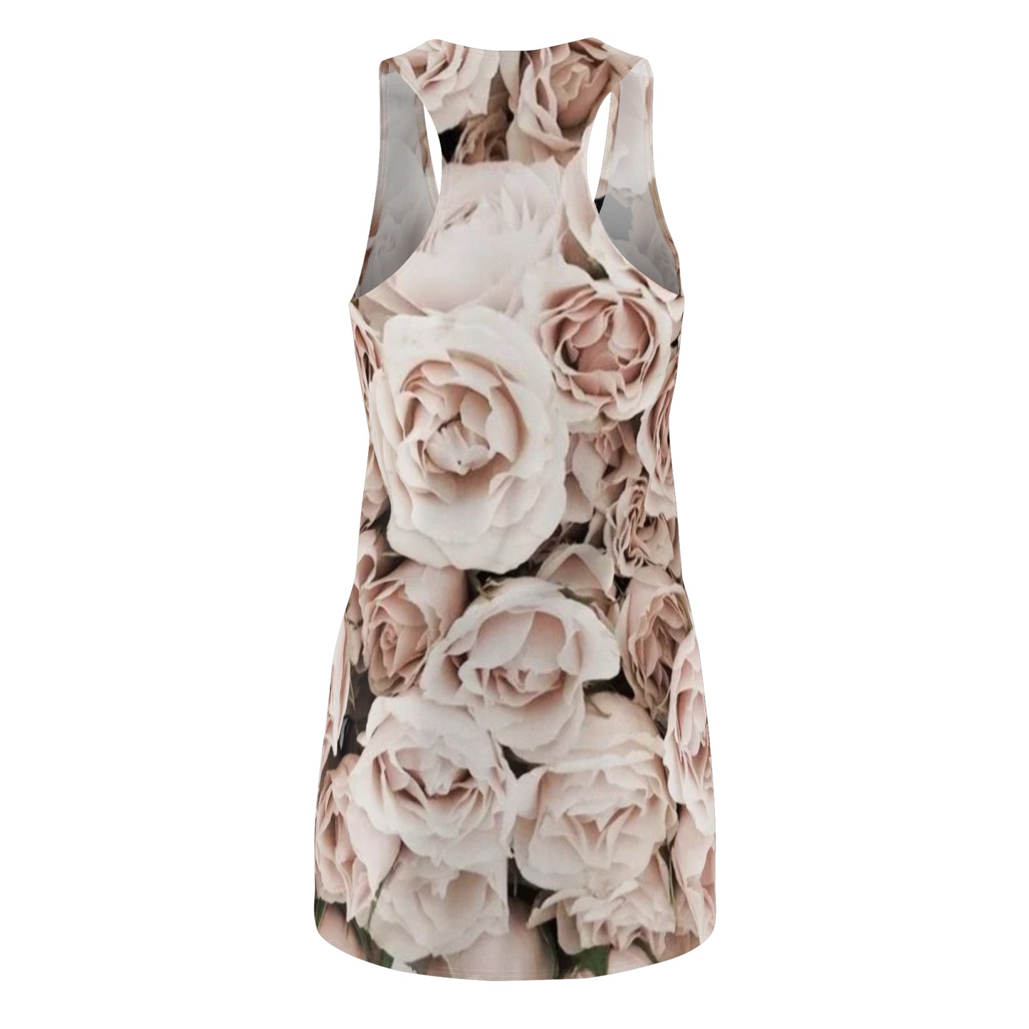 Light Pink Roses Racerback Dress