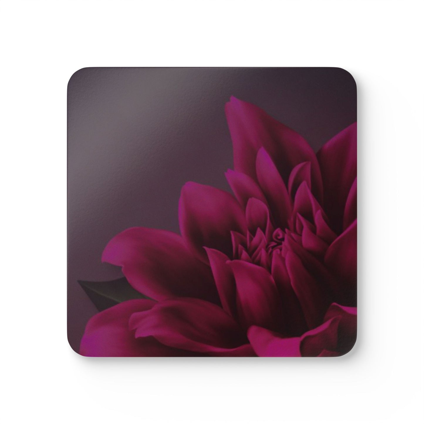 Magenta Dahlia Coaster Set