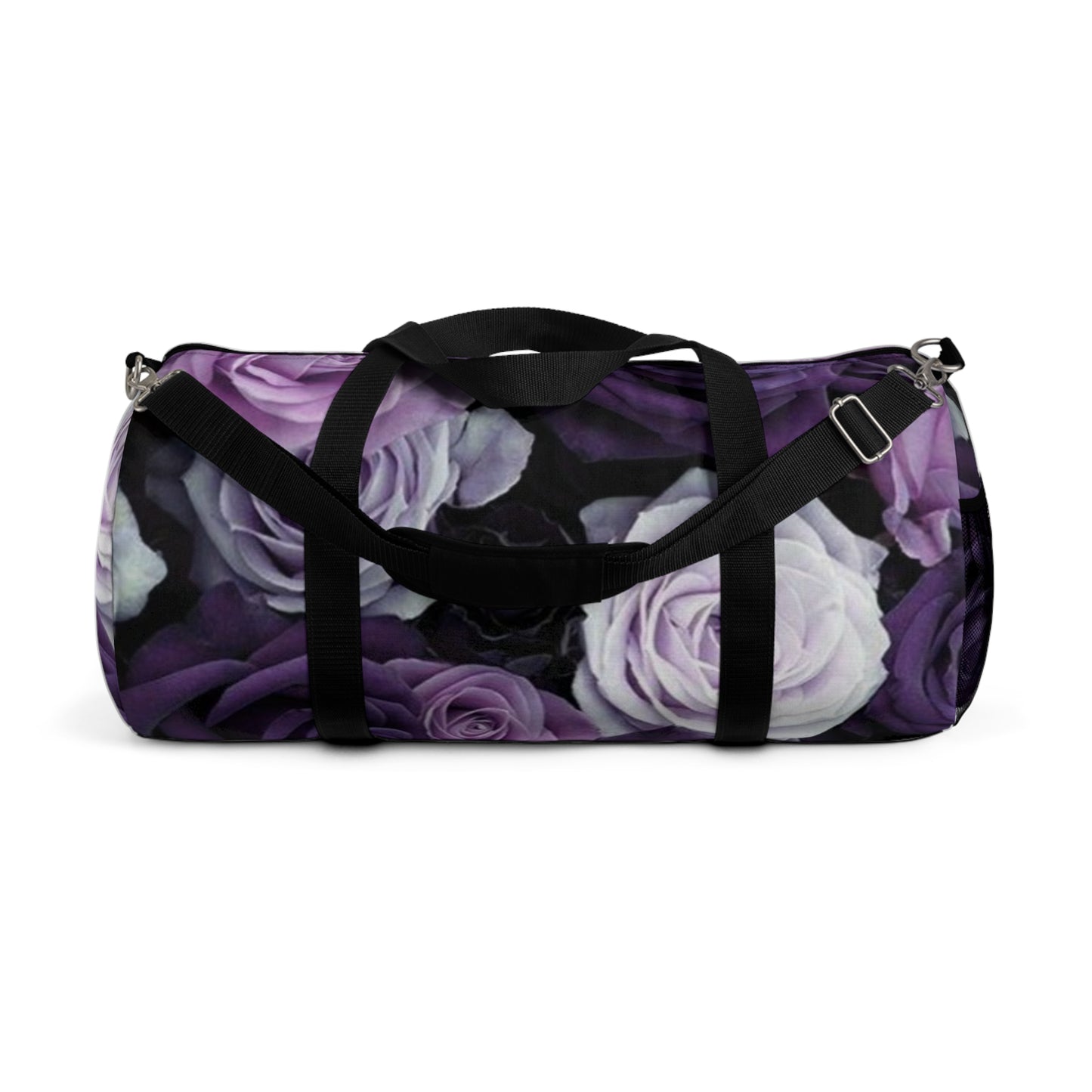 Purple Roses Floral Duffel Bag for Gym