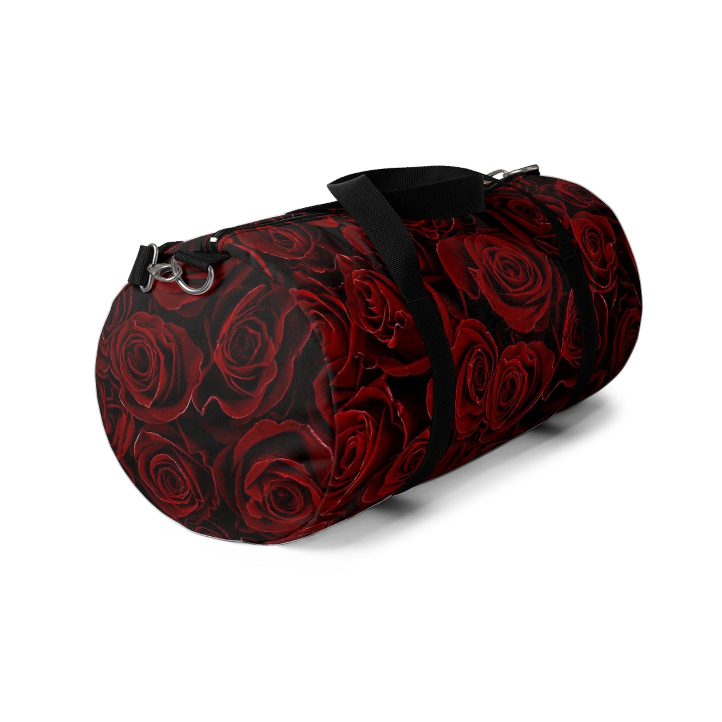 Red Roses Floral Duffel Bag for Gym