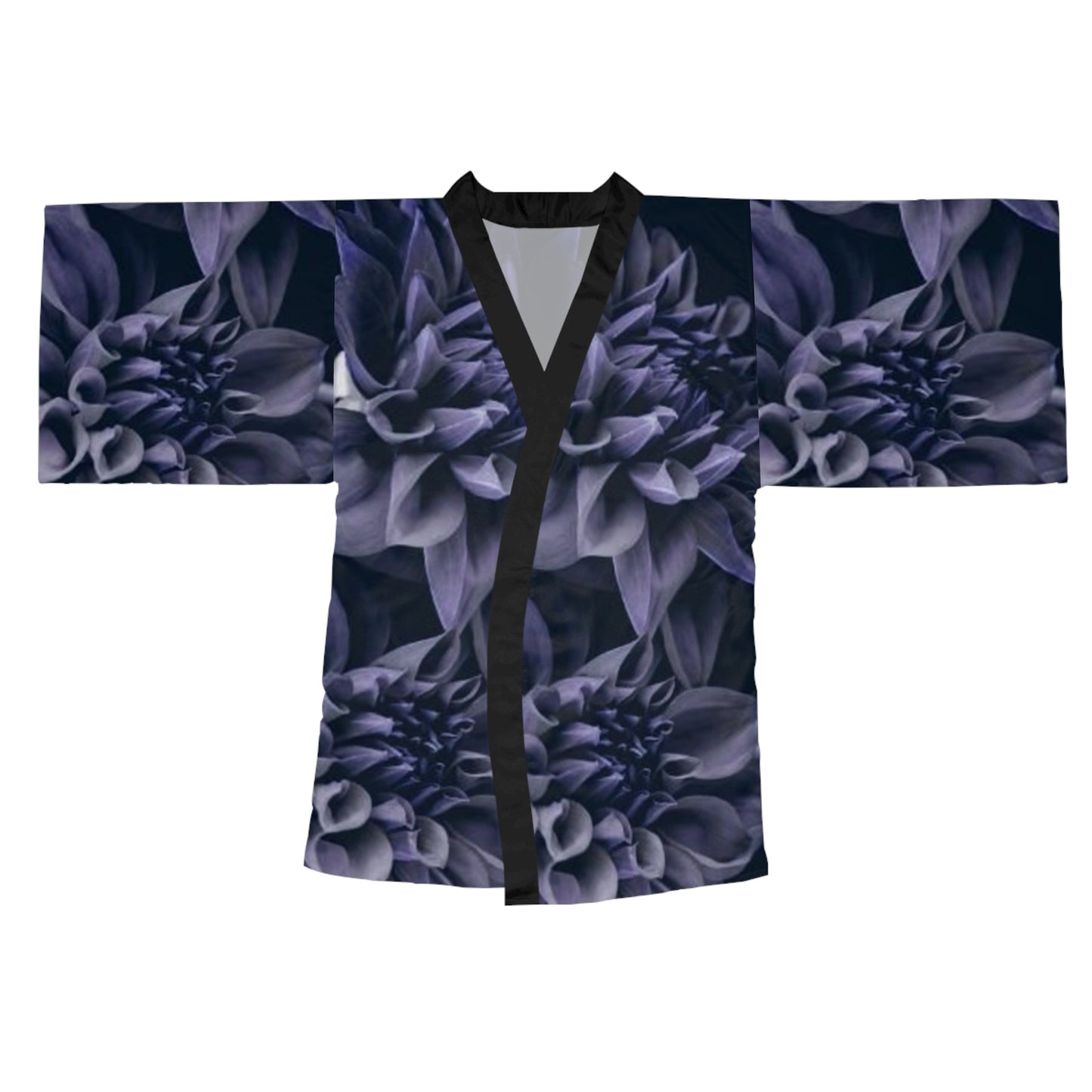 Blue Dahlia Kimono Robe