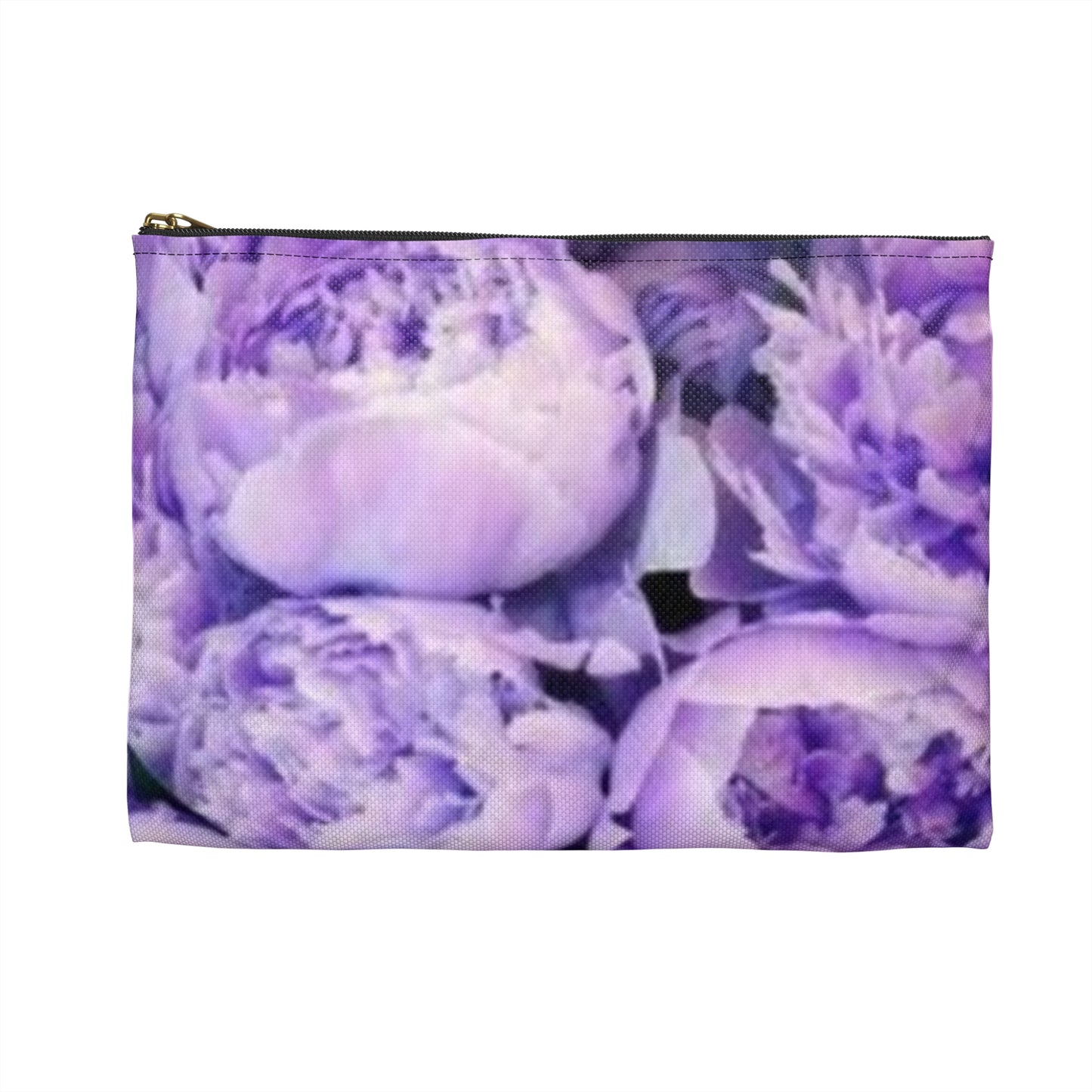 Purple Peony Accessory Pouch