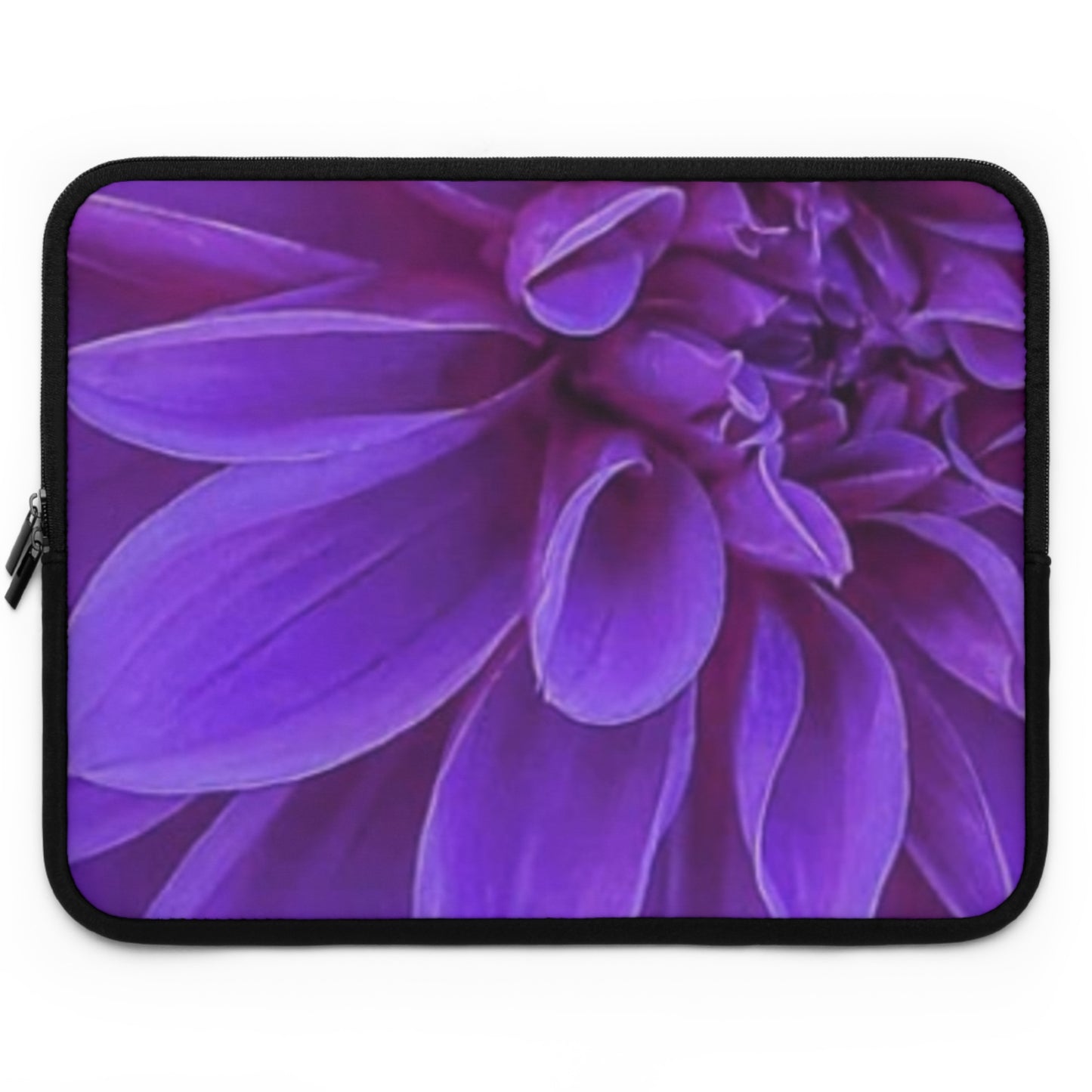 Purple Dahlia Laptop Sleeve