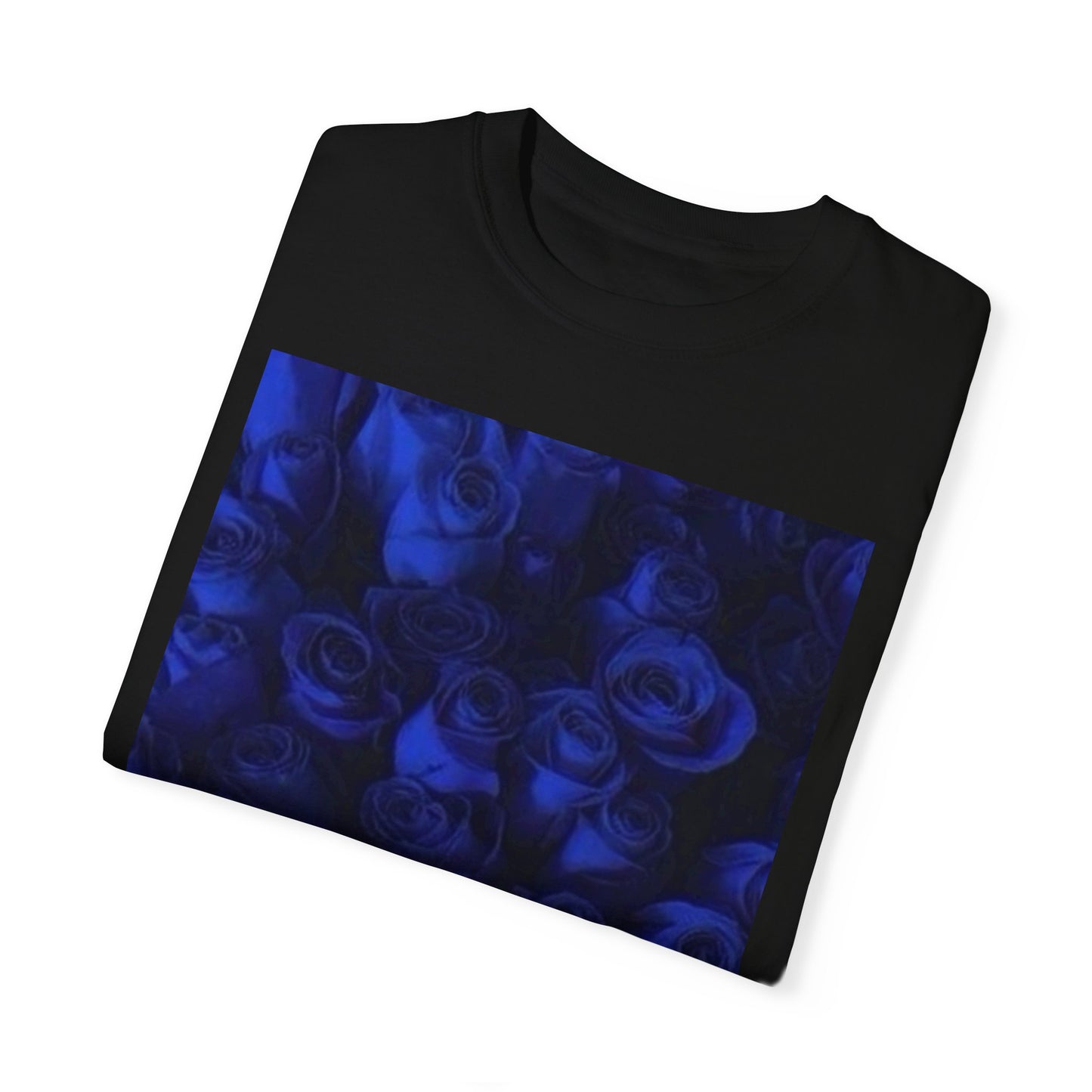 Dark Blue Roses T-shirt