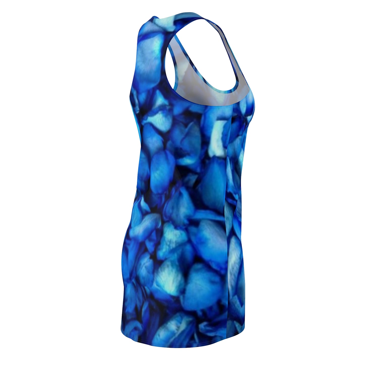 Blue Petals Racerback Dress