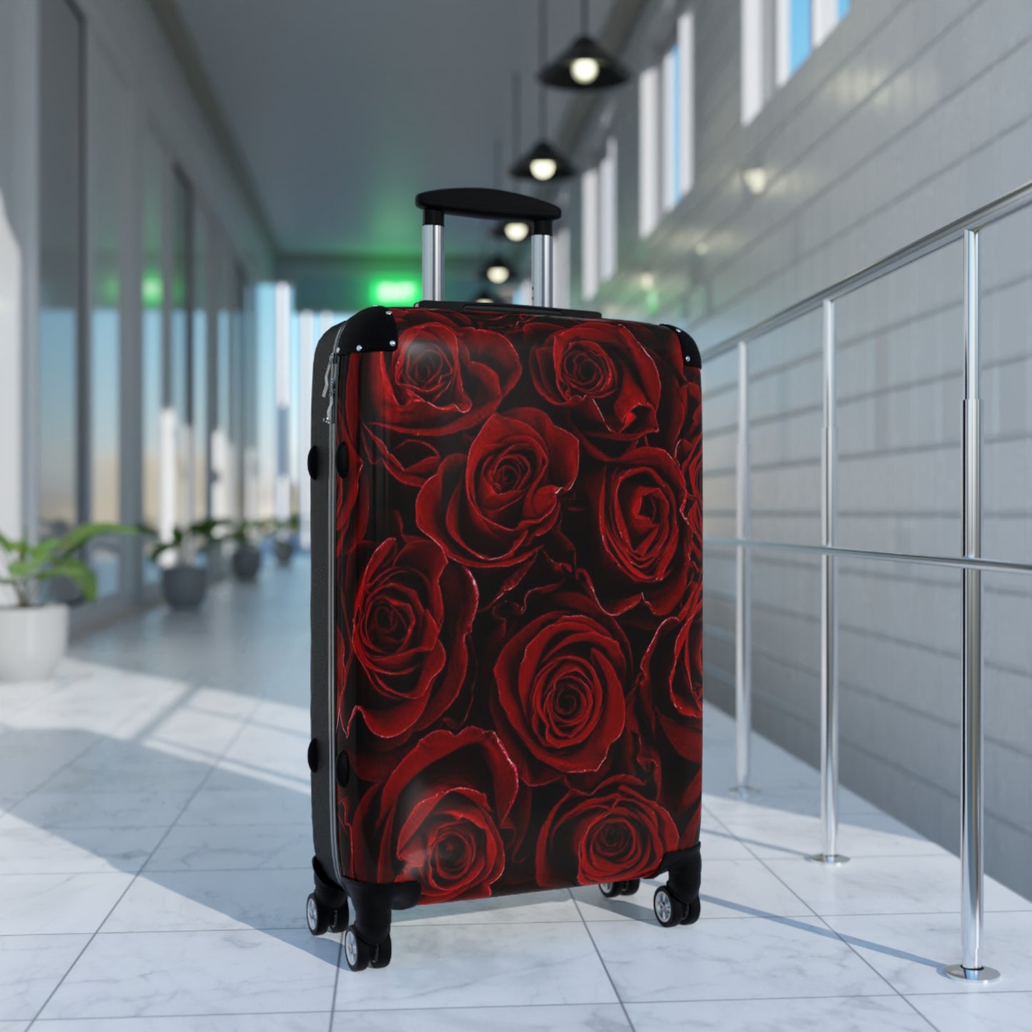 Red Roses Suitcase
