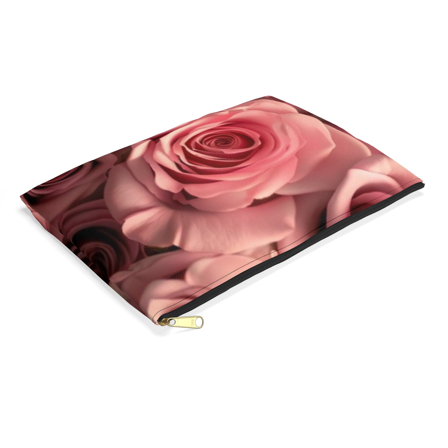 Pink Roses Accessory Pouch