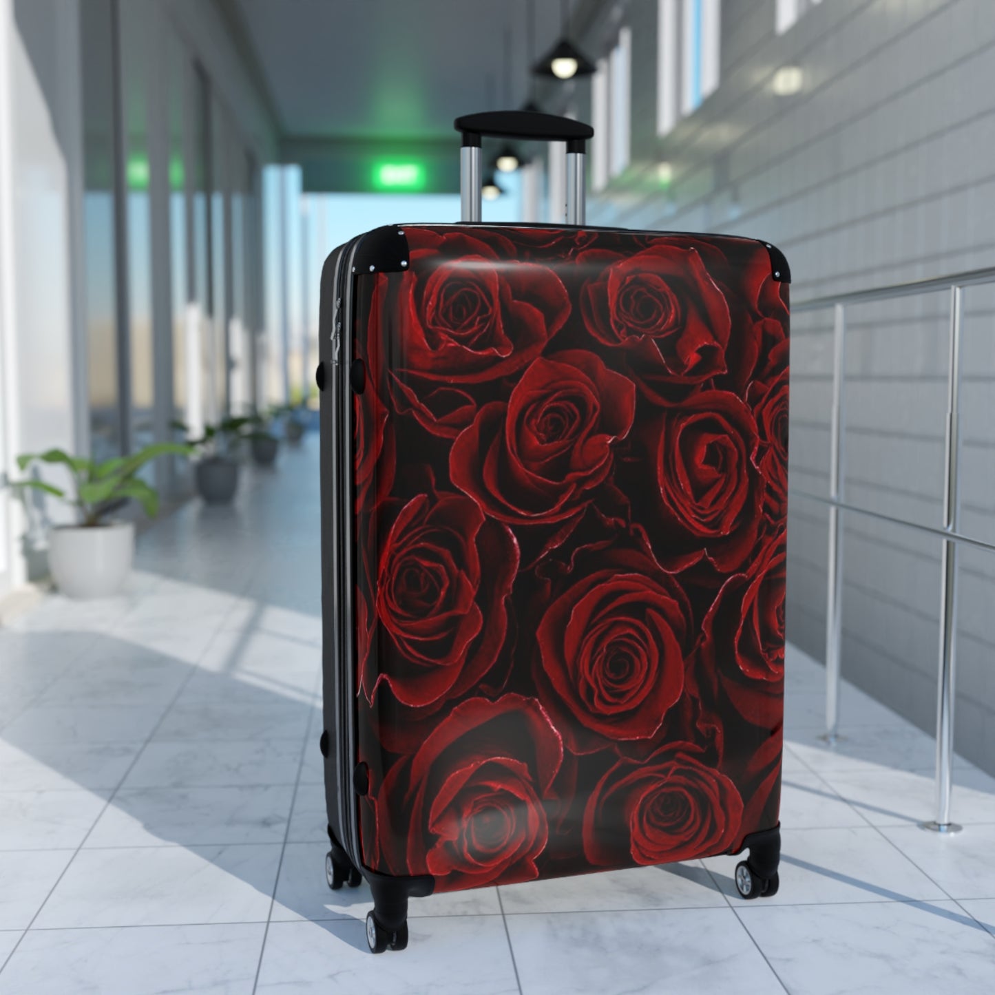 Red Roses Suitcase