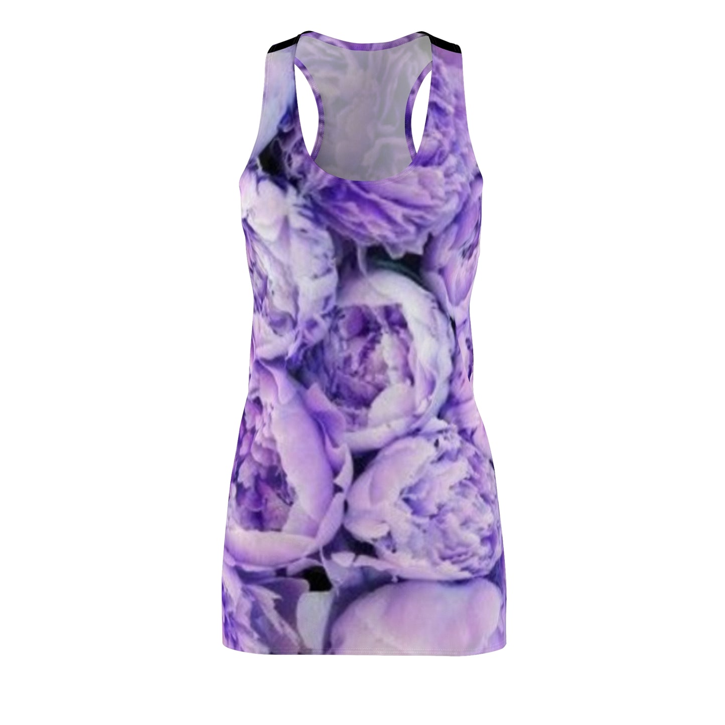 Purple Peony Racerback Dress