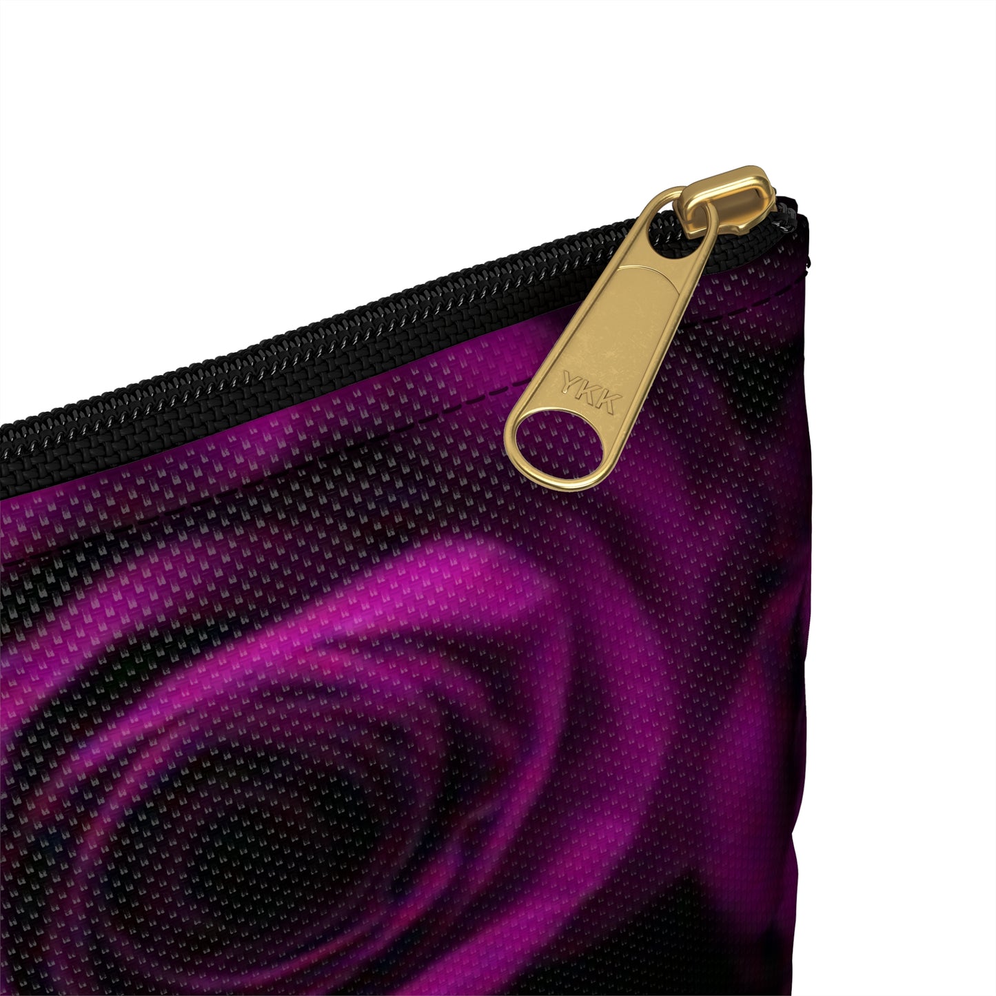 Dark Purple Roses Accessory Pouch