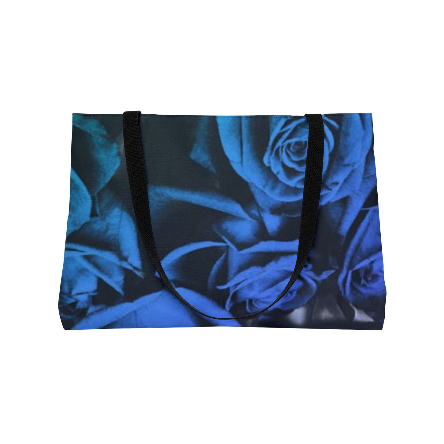 Blue Roses Rectangle Tote Bag