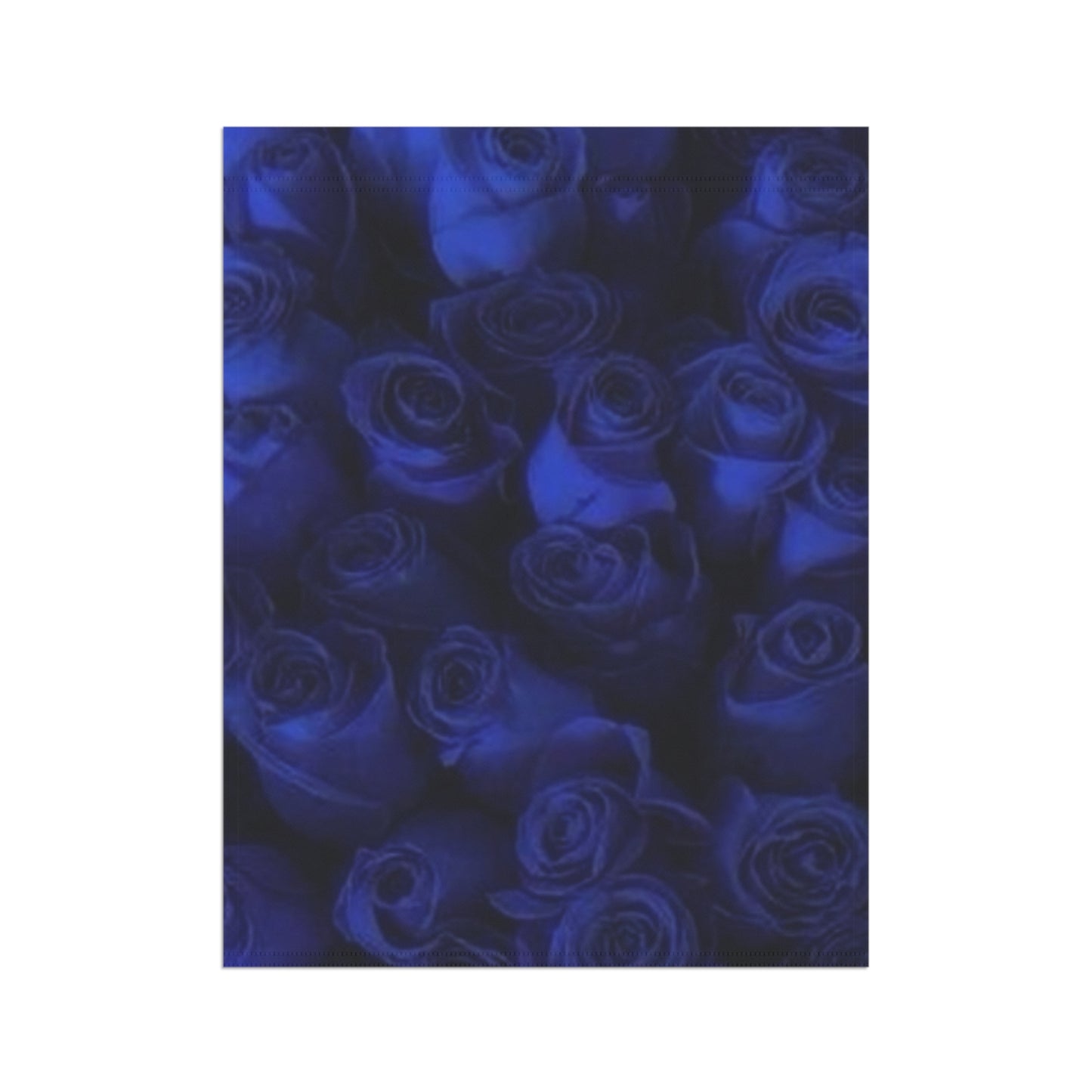 Dark Blue Roses Garden & House Banner