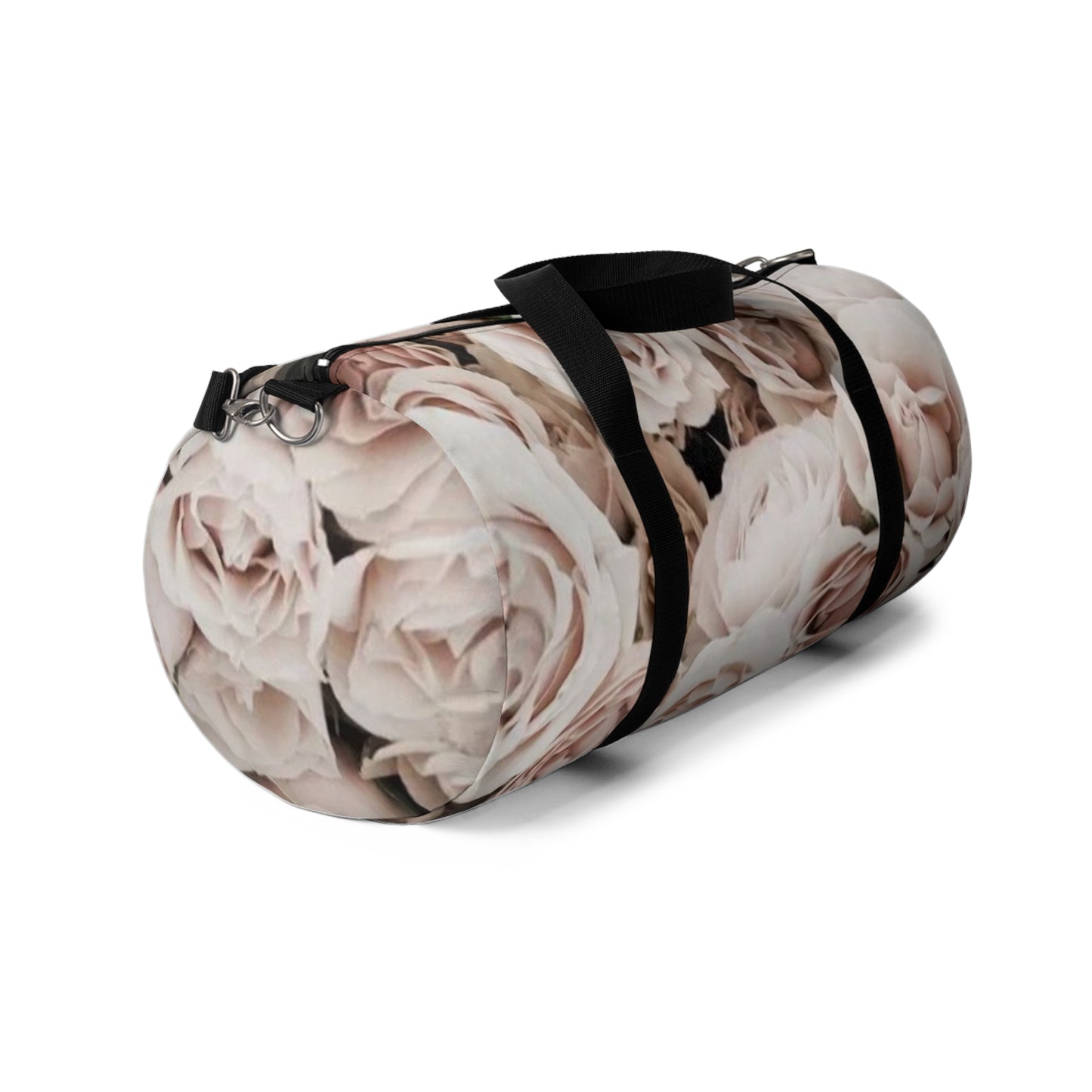 Light Pink Roses Floral Duffel Bag for Gym