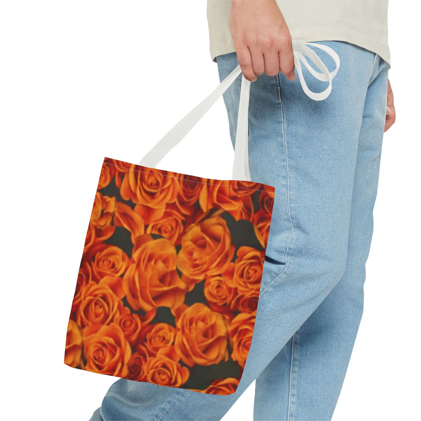 Orange Roses Tote Bag