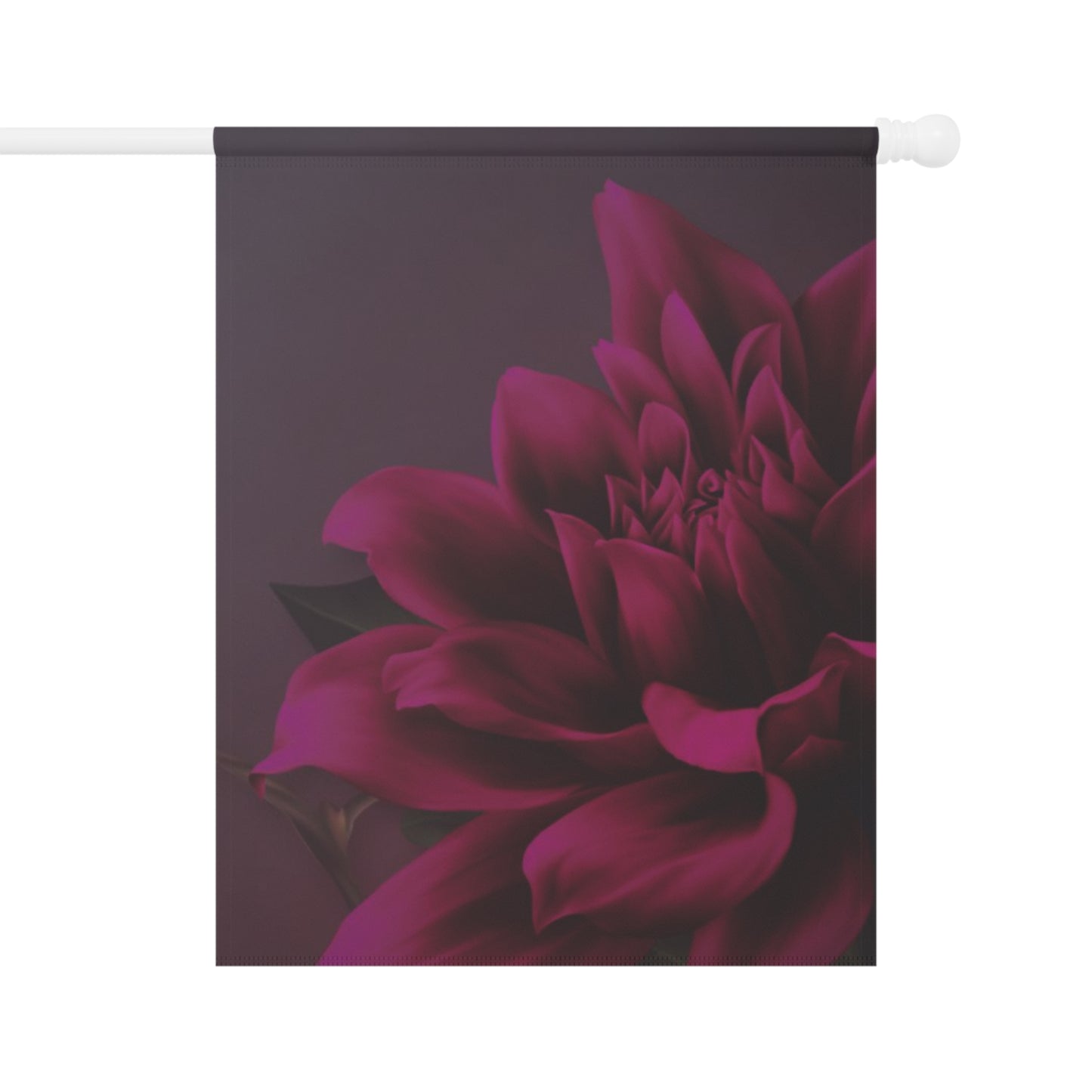 Magenta Dahlia Garden & House Banner