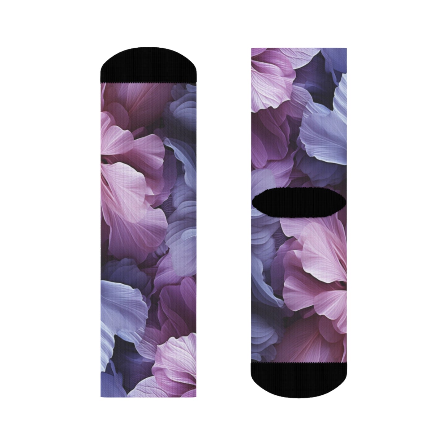 Floral Flow Crew Socks