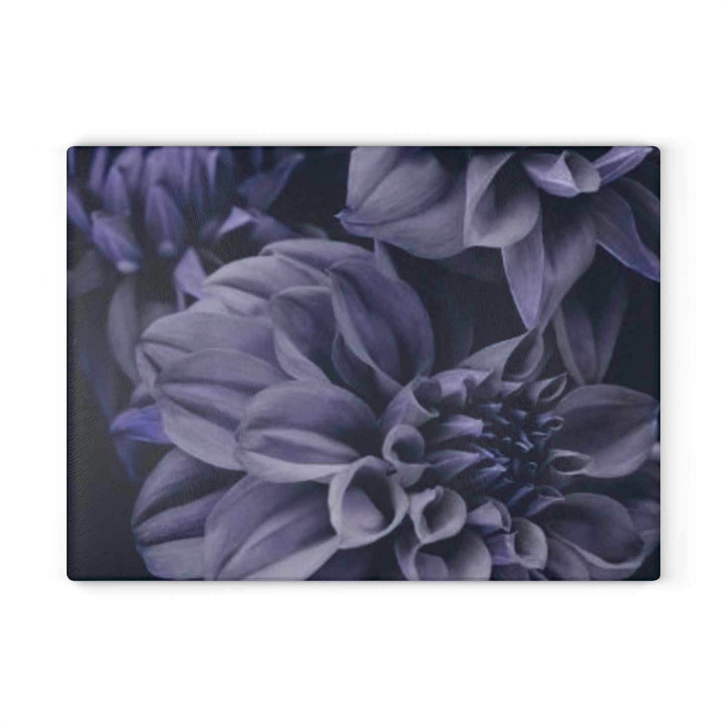 Blue Dahlia Cutting Board