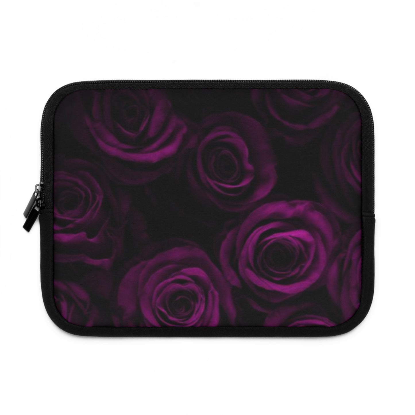 Dark Purple Roses Laptop Sleeve
