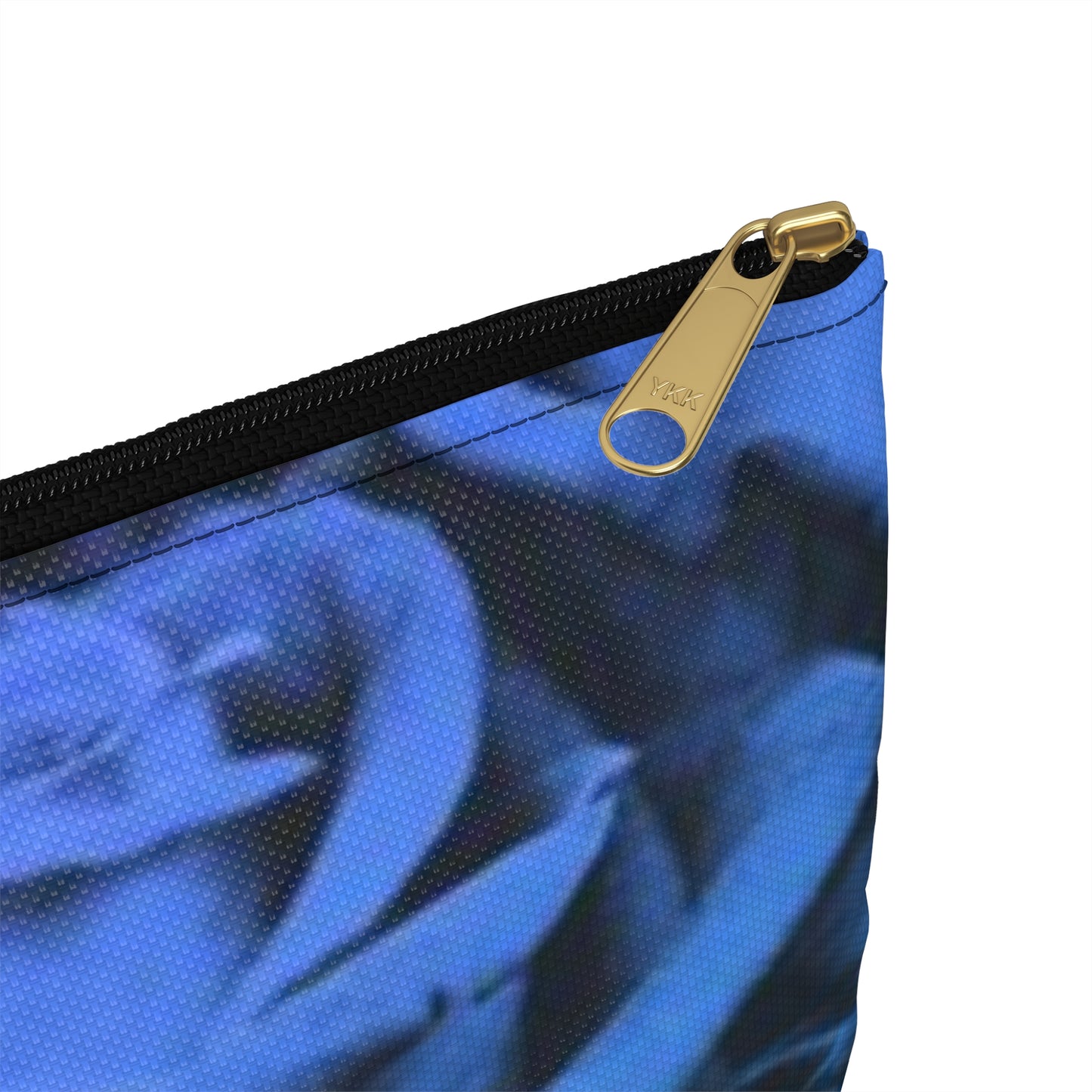 Blue Roses Accessory Pouch