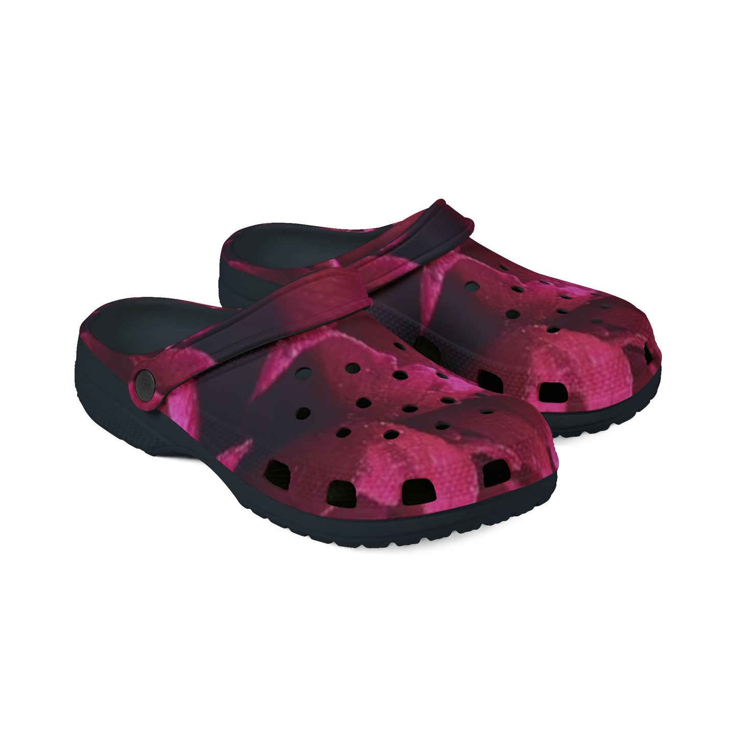 Magenta Floral Foam Shoes
