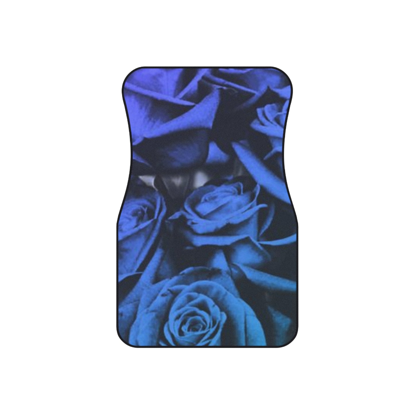 Blue Roses Car Mats (Set of 4)