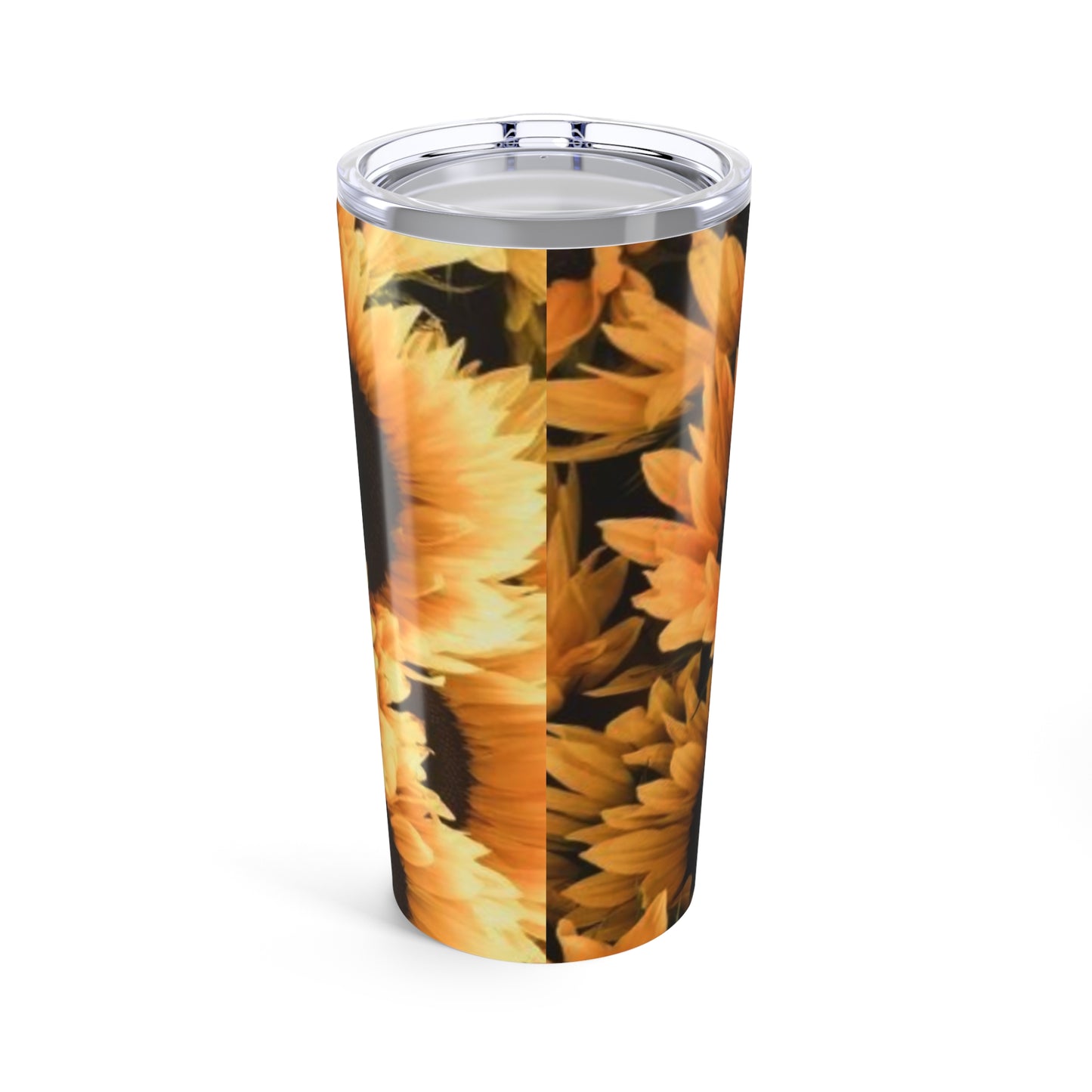 Stainless Steel Floral Tumbler 20 oz – Sunflower