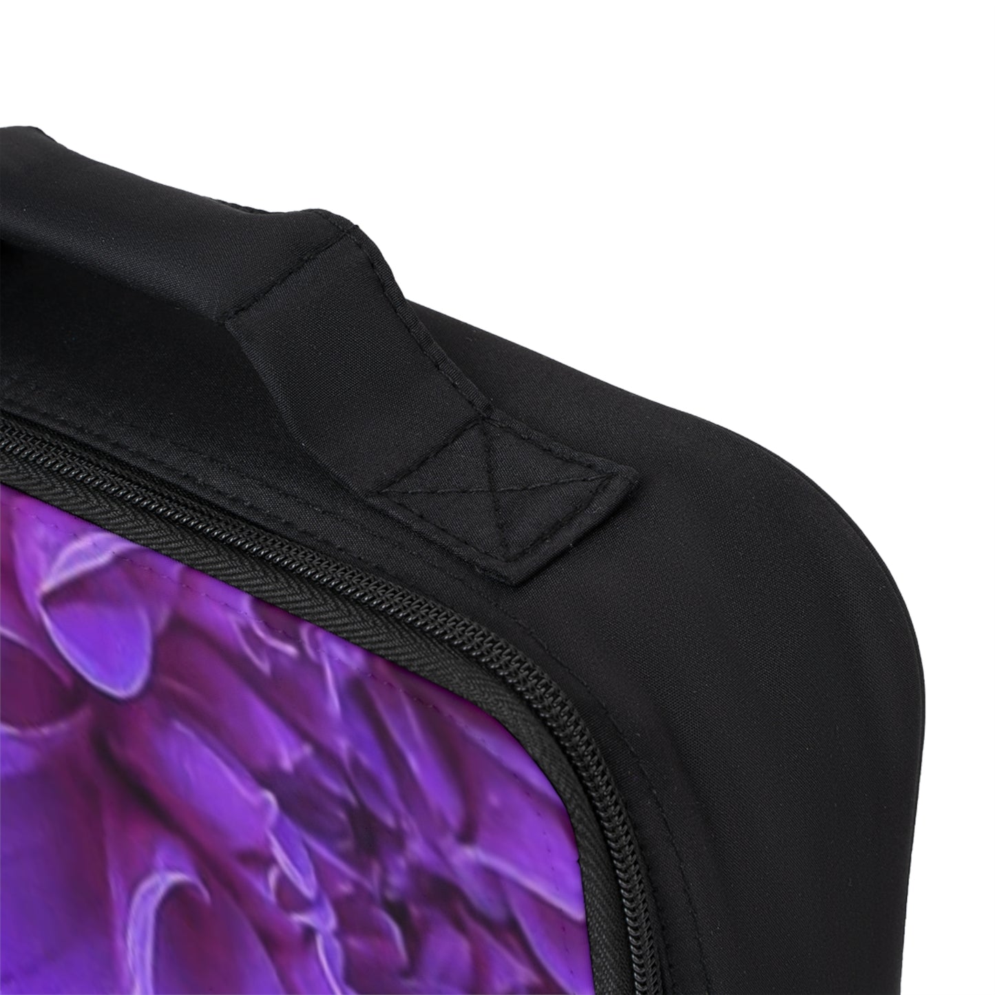 Purple Dahlia Floral Lunch Bag – Fresh & Feminine