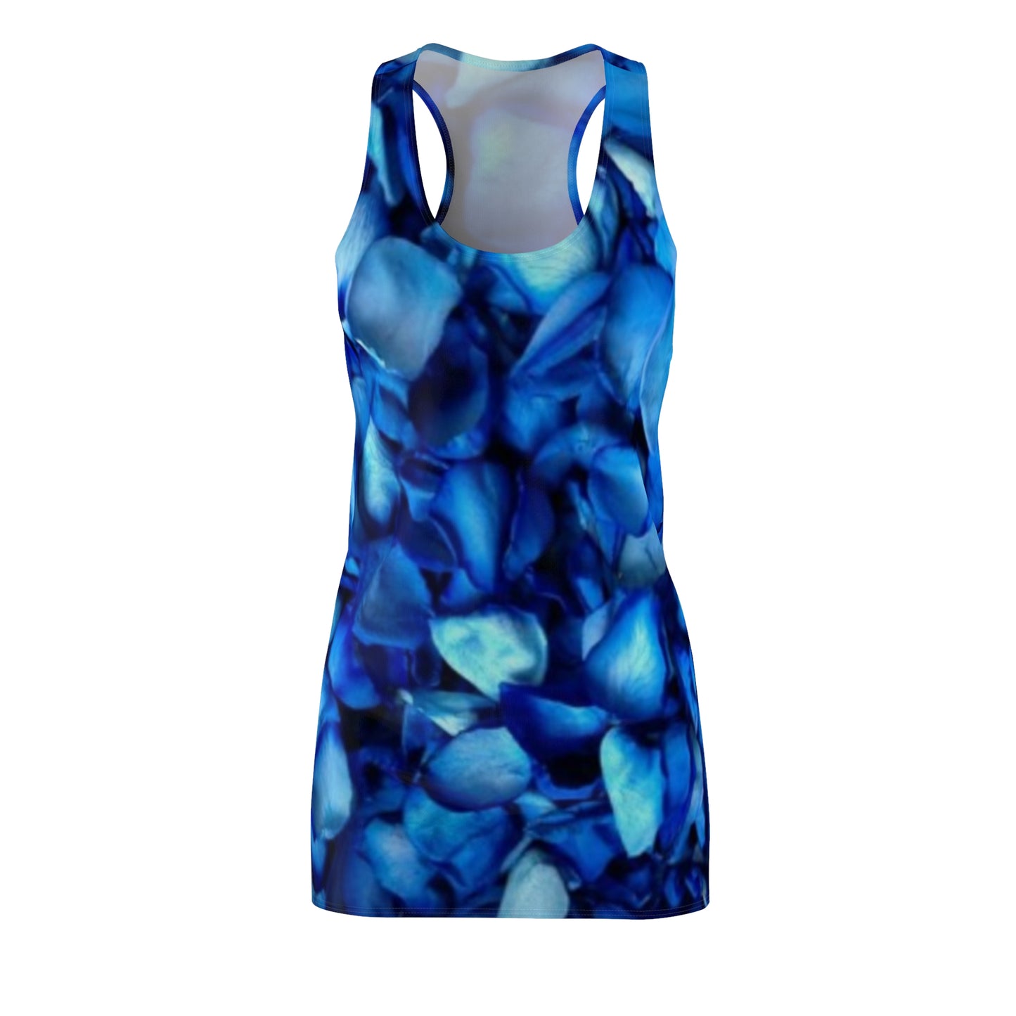 Blue Petals Racerback Dress