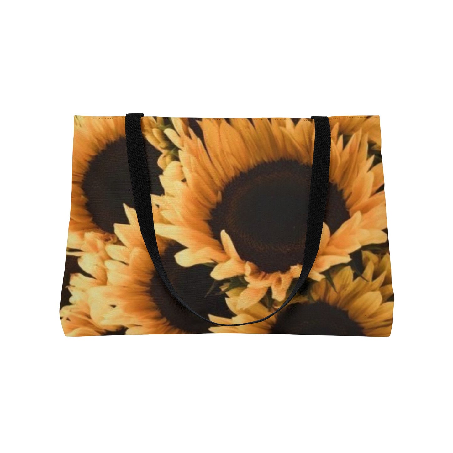 Sunflower Floral Rectangle Tote – Sunny and Spacious