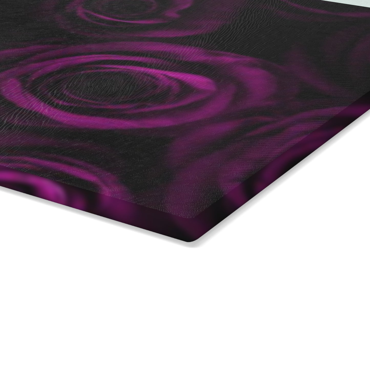 Dark Purple Roses Cutting Board