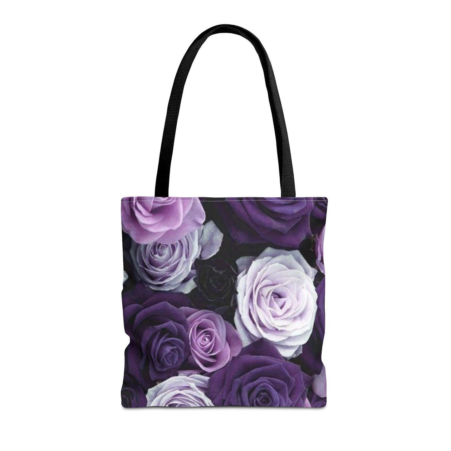 Purple Roses Floral Tote Bag for Women – Elegant & Spacious