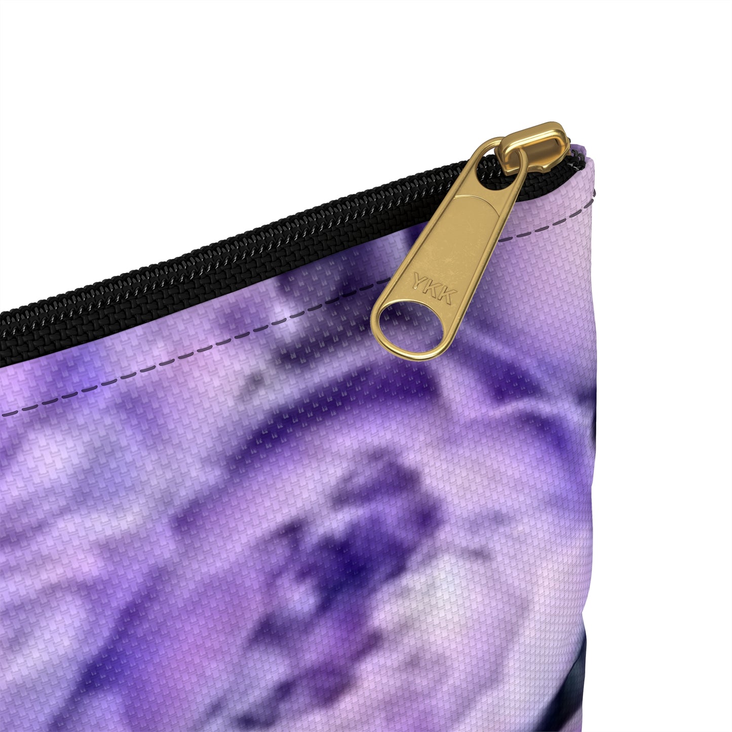 Purple Peony Accessory Pouch