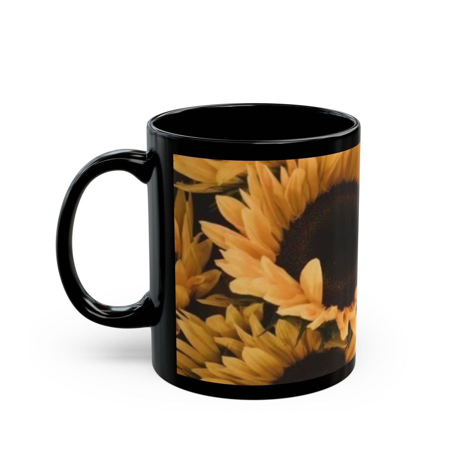 Sunflower Floral Design Mug – Bright and Cheerful Mug