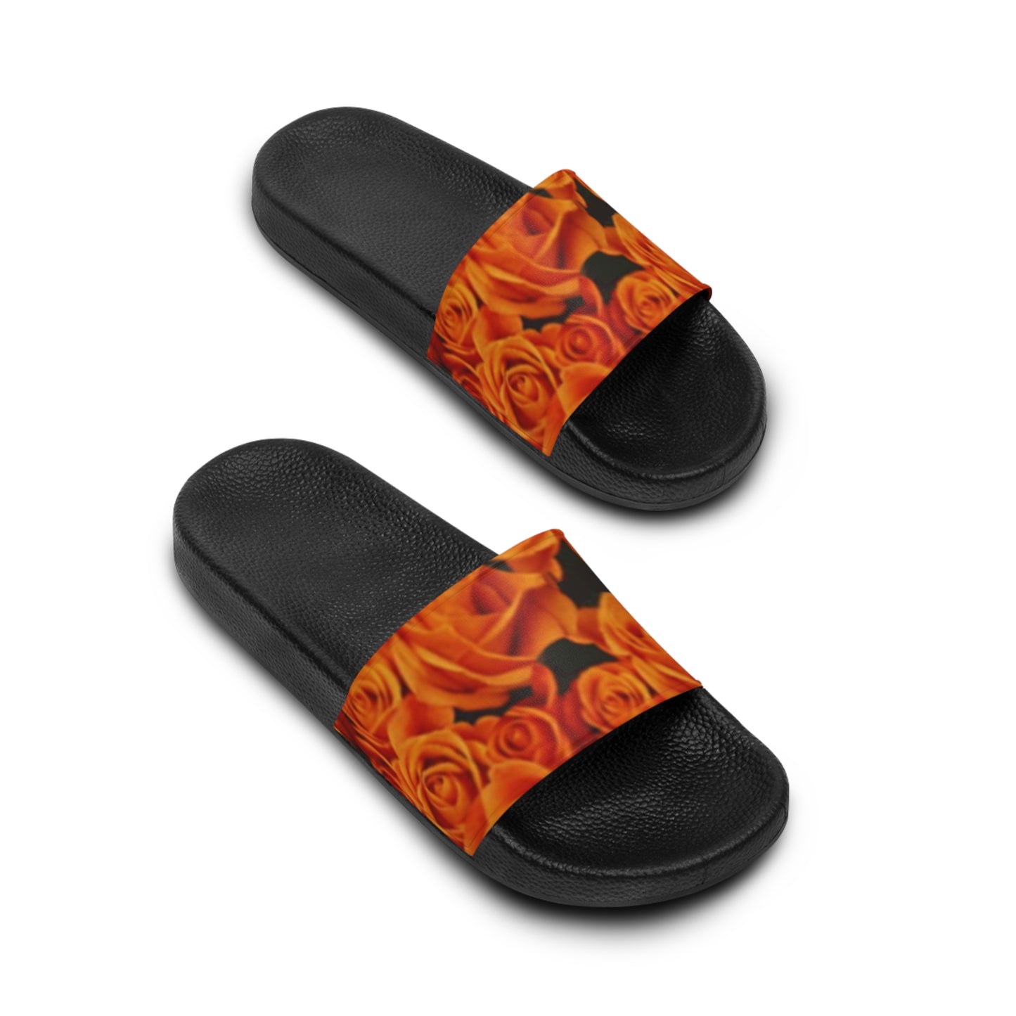 Orange Roses Sandals