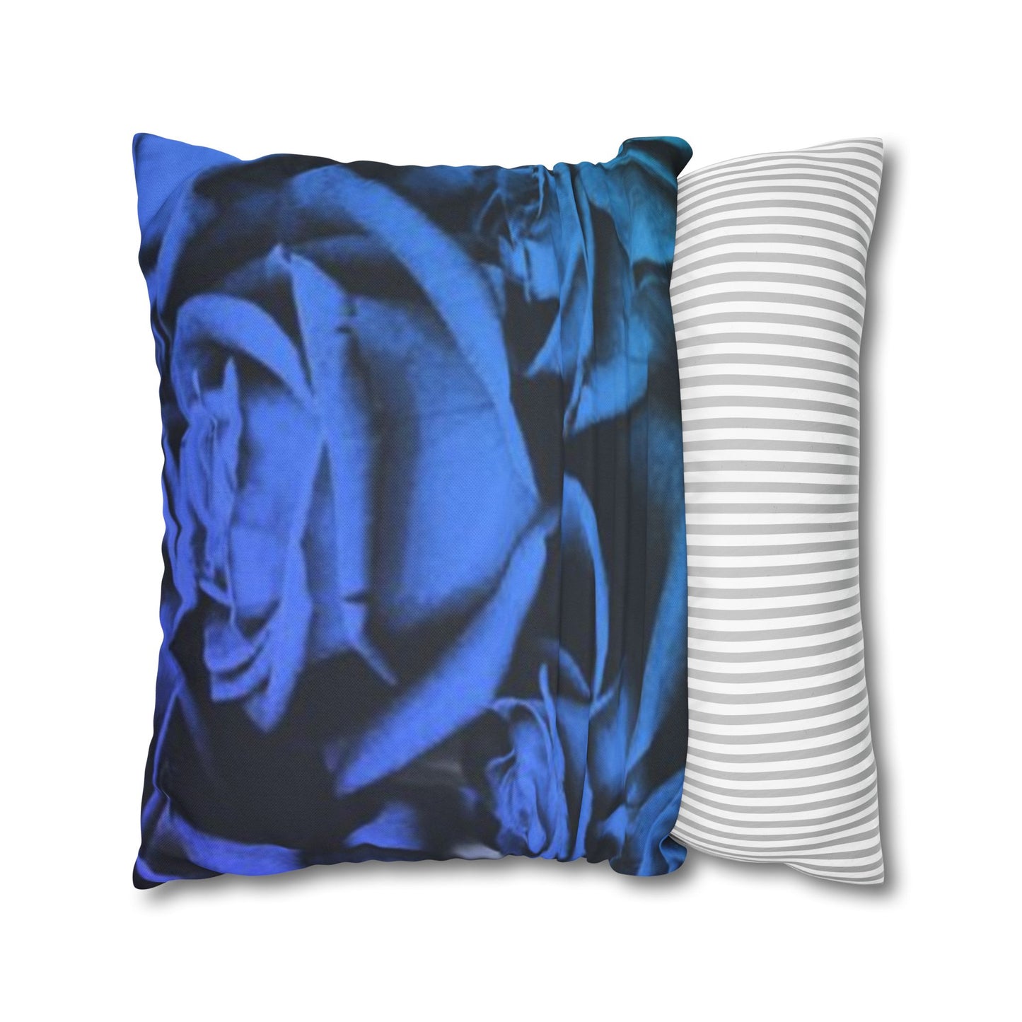 Blue Roses Square Pillowcase