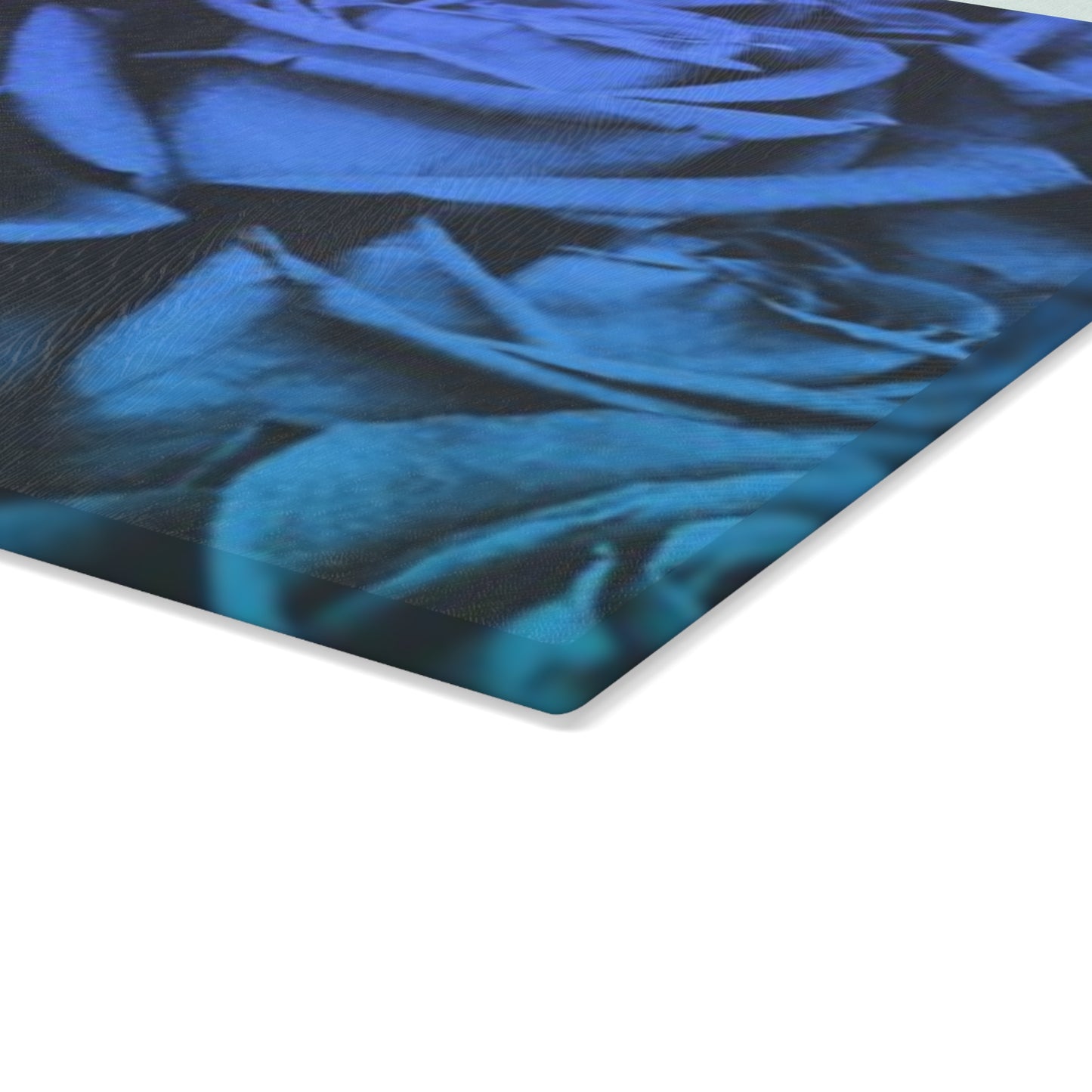 Blue Roses Cutting Board